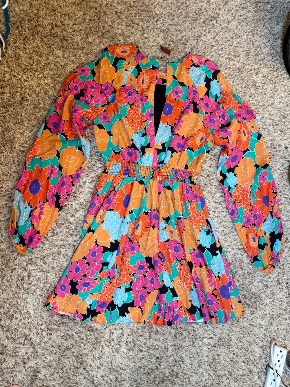 NWT AMUR Gretal Floral Dress - 4